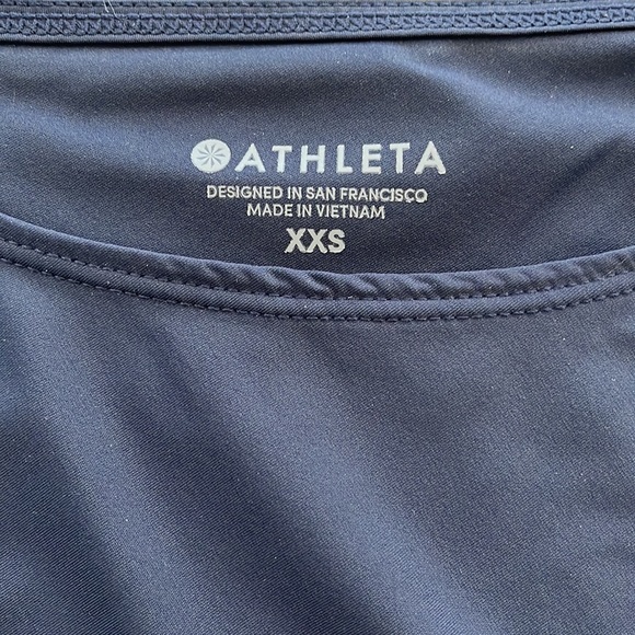 2 - ATHLETA Bundle - DressAsymmetrical Shirt Dresses, Purple + Dk Blue, Size XXS - Picture 7 of 11